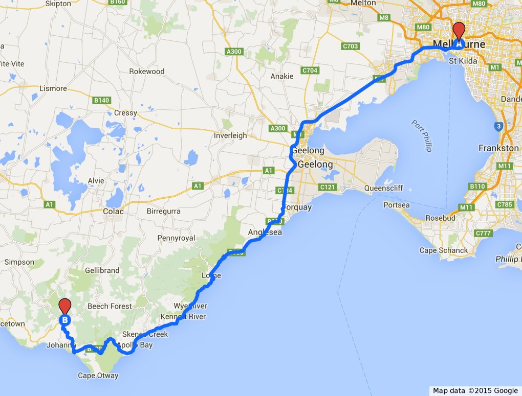 Great Ocean Road Drive